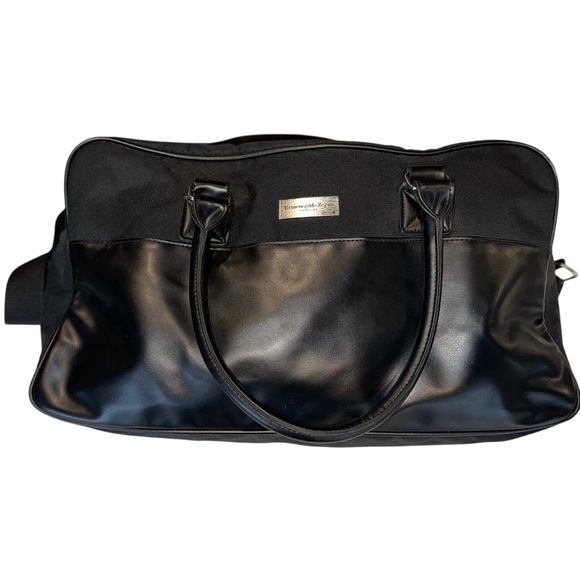 Ermenegildo Zegna Other - Ermenegildo Zegna Parfums Duffel Bag Canvas Weekender Travel Overnight Gym Black